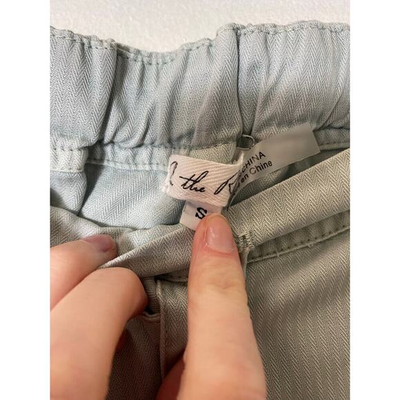 On The Road Seafoam Green Relaxed Pants Size Small - Picture 4 of 4